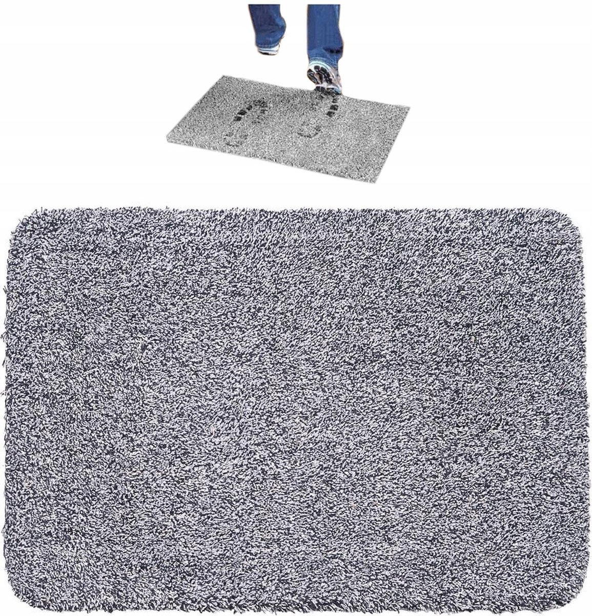 Deurmat - Schoenmat - Antivuil - perfect voor Modder/Regen/Sneuuw - Schoonloopmat