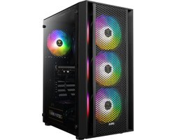 AMD Ryzen 7 5700G 8-Core RGB Game Computer Compleet / Gaming PC - 32GB RAM - 1TB M.2 SSD - Windows 11 PRO - WiFi - Gamdias Aura GC2