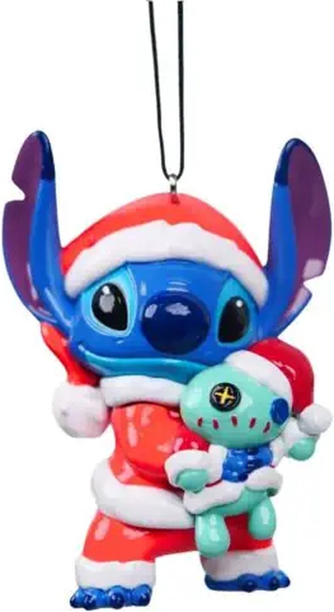 Disney 3D Stitch Met Scrump Kersthanger
