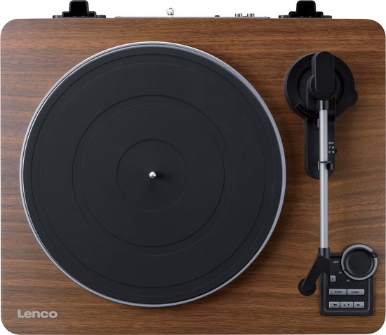 Lenco Platenspeler - Volledig automatische Platenspeler - Bluetooth en Voorversterker - LBTA-165WD - Hout — afbeelding 3