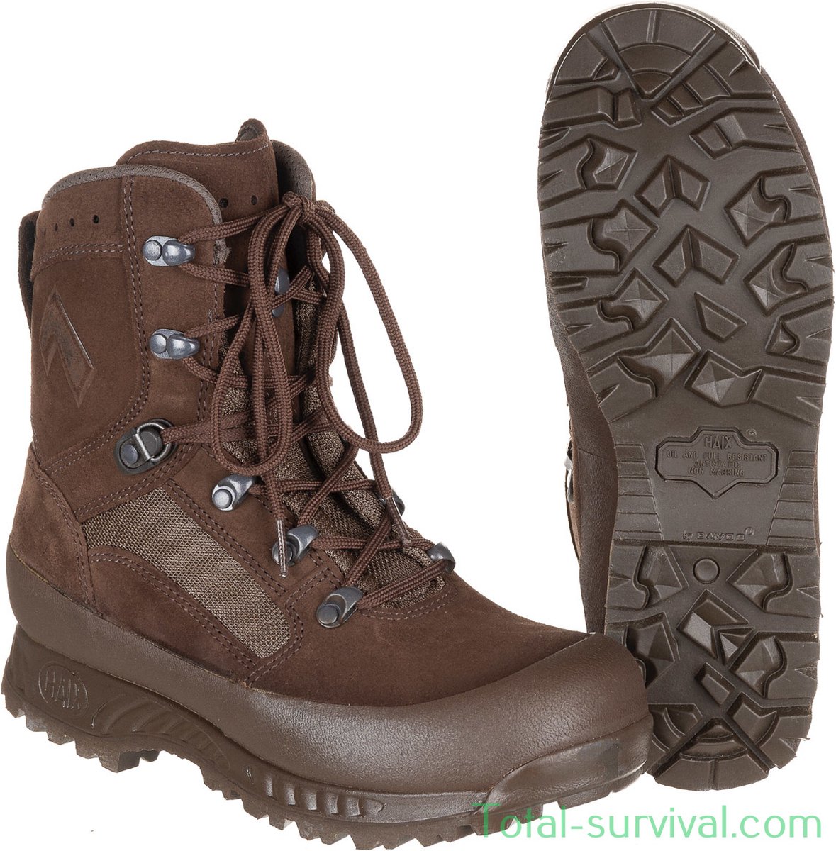 Haix Dames Legerkisten boots Desert High Liability Bruin