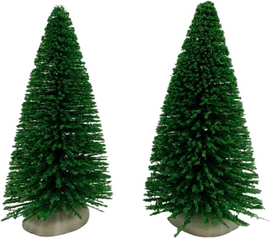 Dennenboompjes Lichtgroen 2 stuks