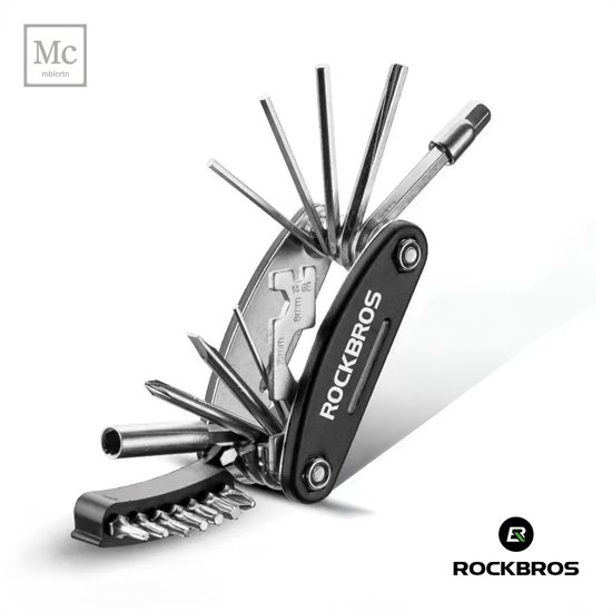 ROCKBROS Multitools 16-in-1 fietsreparatieset multifunctioneel gereedschap