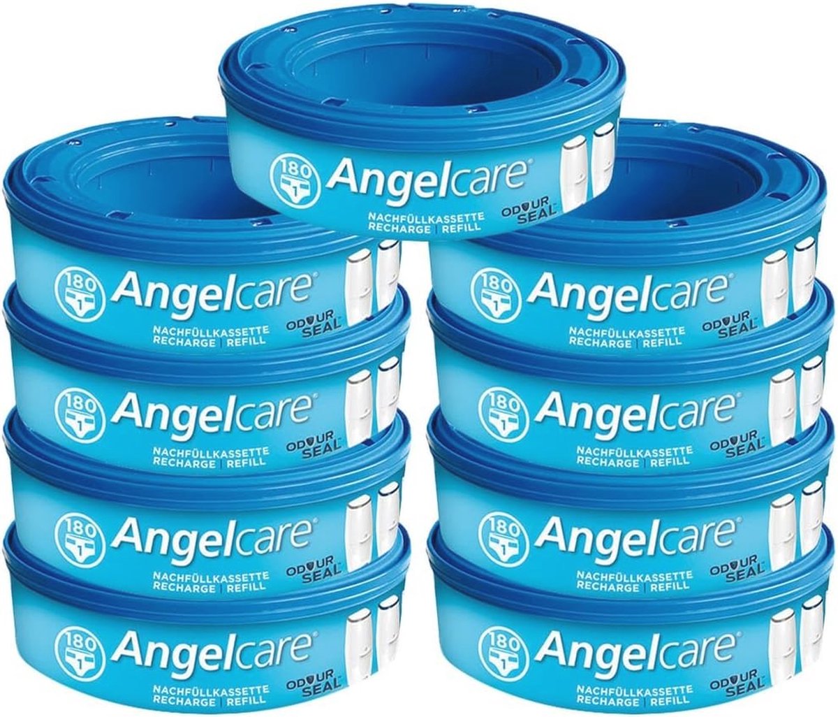 Goedkoopste Navulverpakking voor Luieremmers - 9 Stuks met Antibacteriële Folie