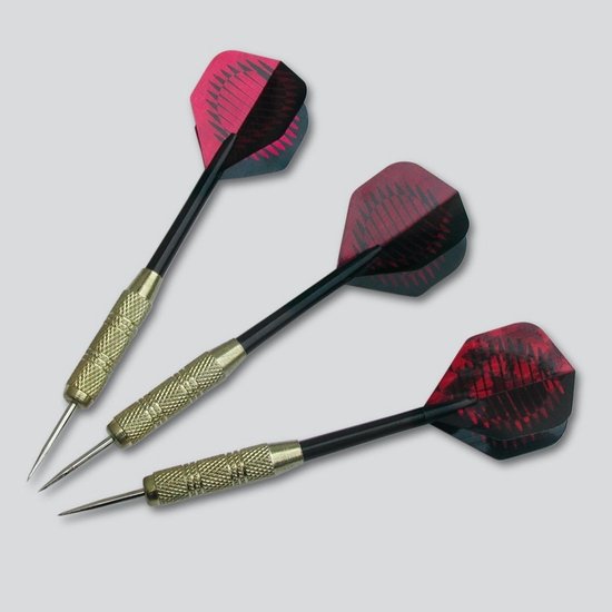 Cantaurus Dartpijlen set 18gram - 3 Darts - Steeltip Dartpijlen - Met Darts-case - Dartspijlen van Cantaurus — afbeelding 3