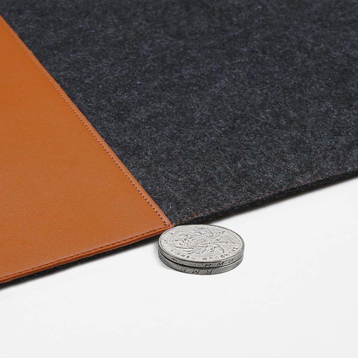 Grote Antislip Bureauonderlegger - Premium Vilt, 90x40 cm voor Thuis en Kantoor