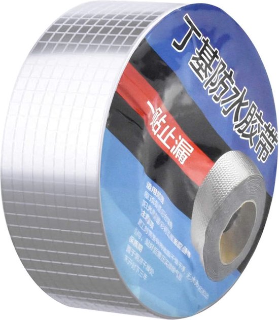 Poppstar Dubbelzijdige Butyl Tape (25 m x 15 mm x 1,6 mm) Afdichtband Zelfklevend Zwart