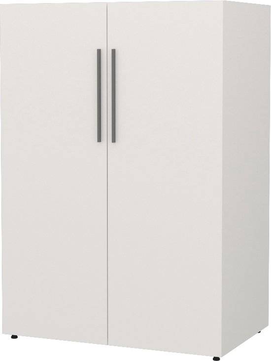 Options Kast Laag 2 deuren Wit