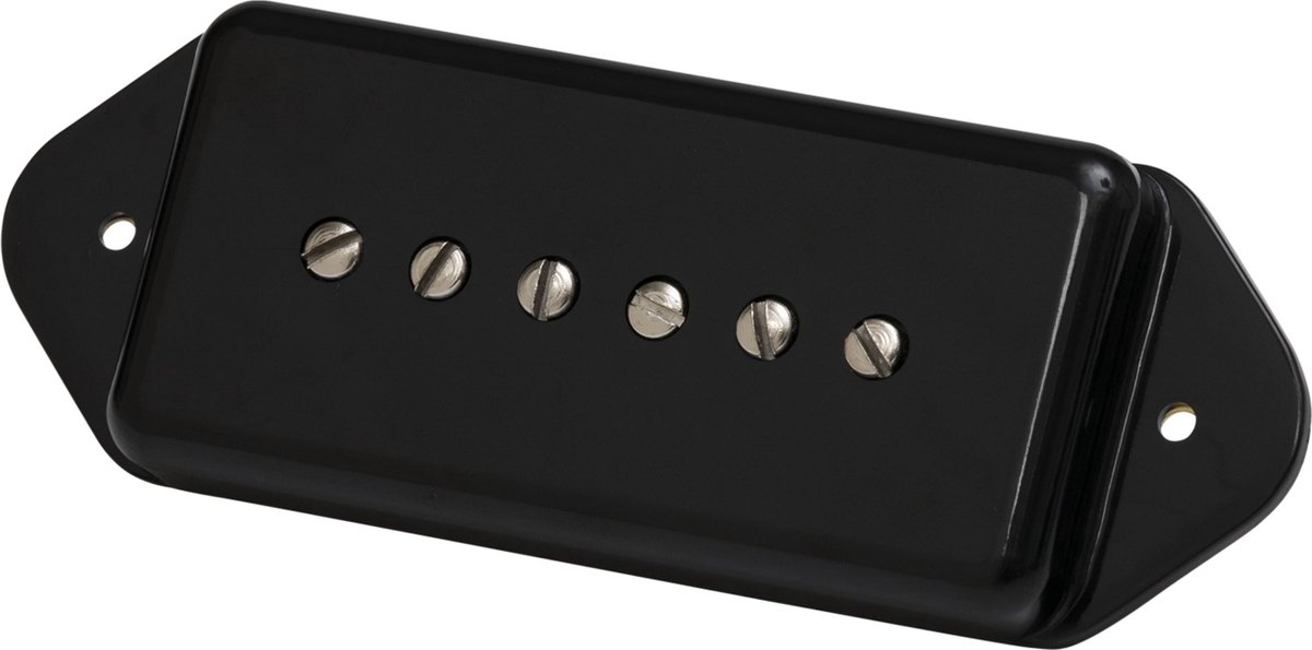 Gibson P-90 Dogear Black Cover - P90 pickup voor gitaren