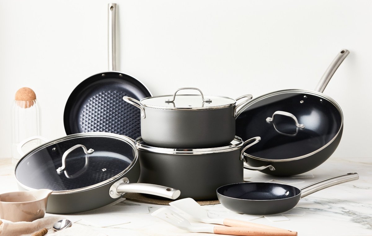 ISENVI Murray Chef Familie - Pannenset inductie - 6 delig - RVS handgreep