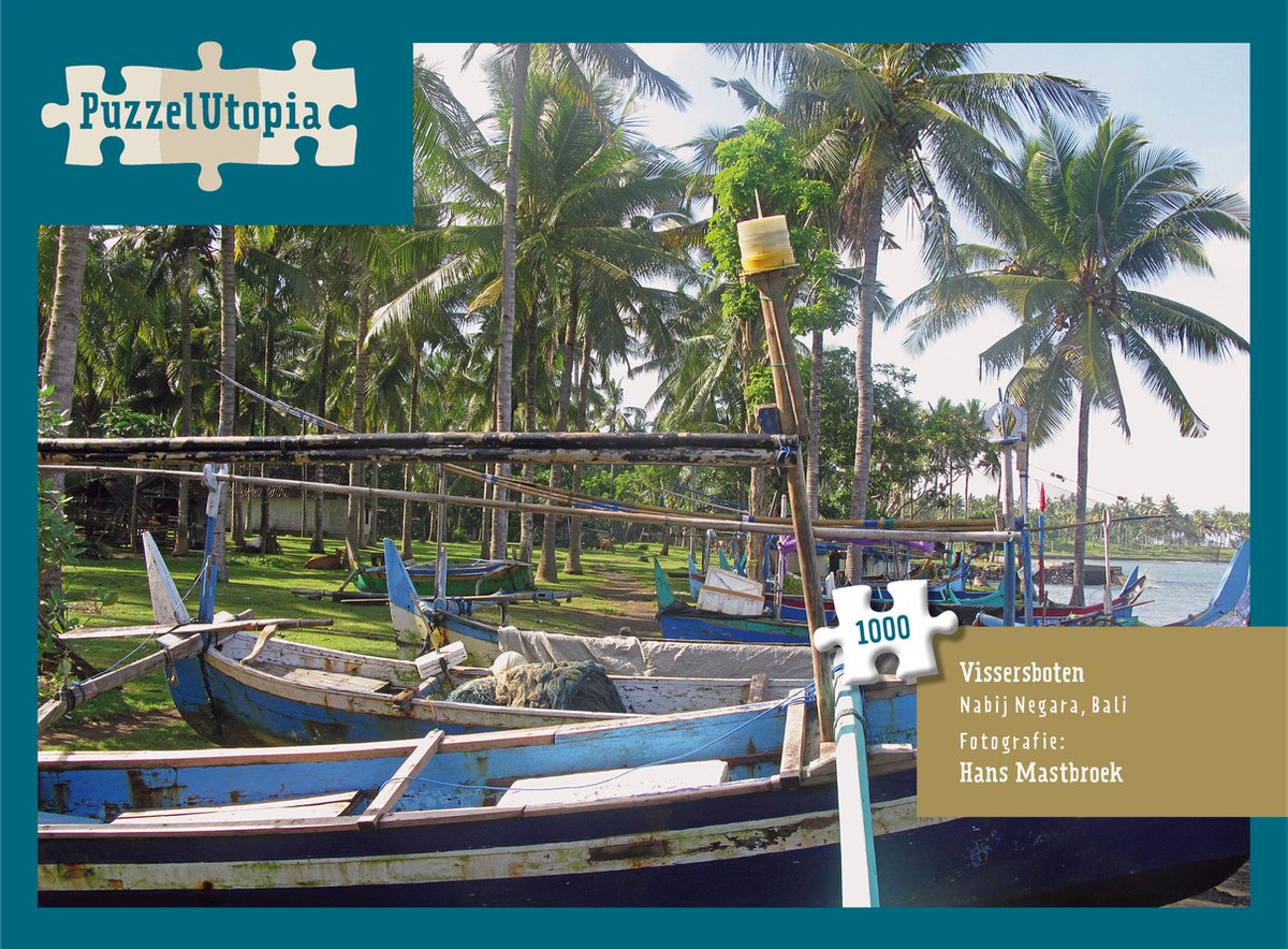 PuzzelUtopia Legpuzzel Vissersboten Bali