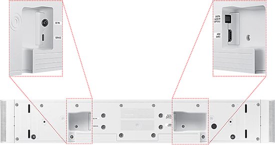 Samsung All-in-one S-series Soundbar HW-S61D (2024)