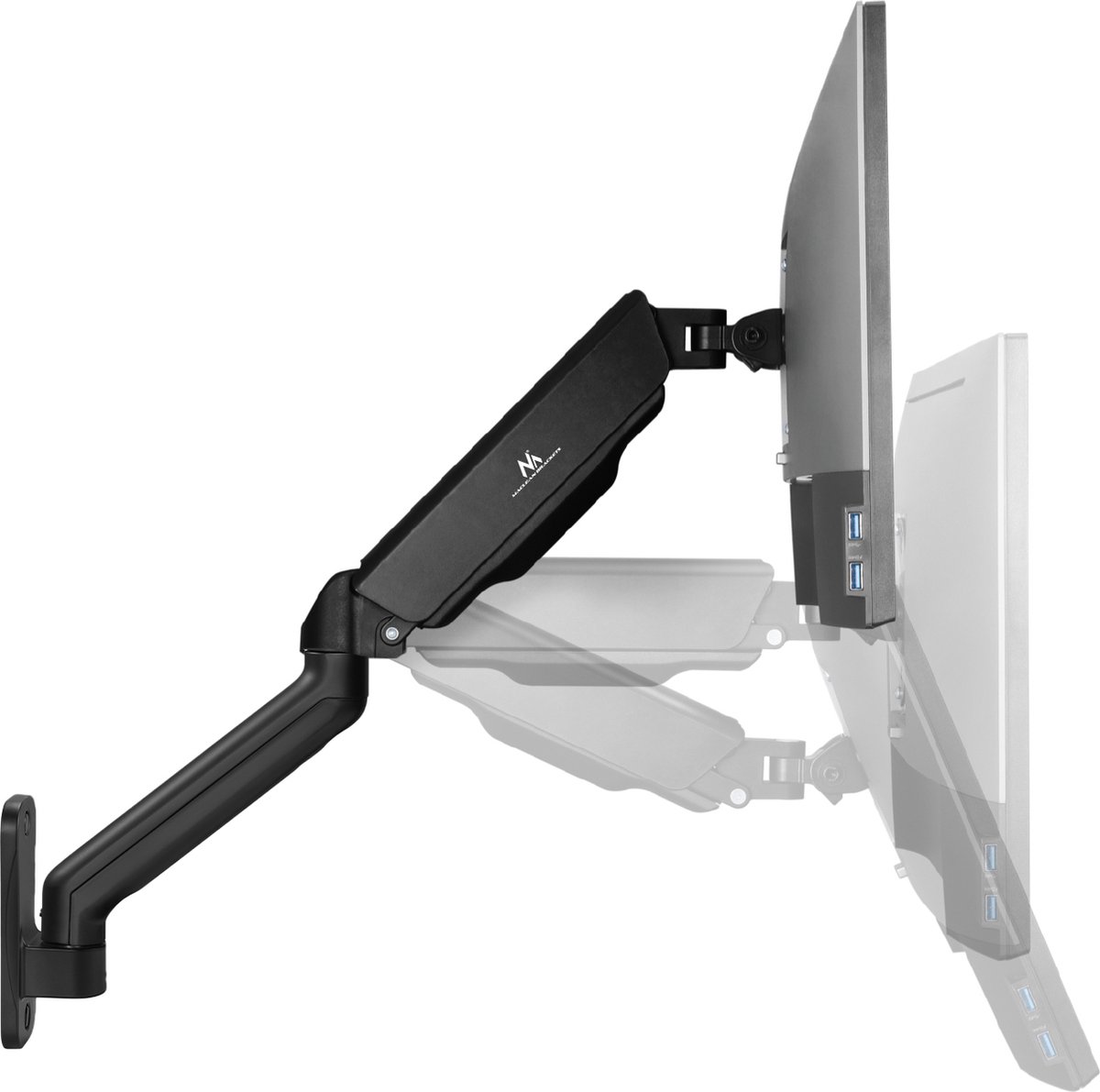 Maclean MC-332 - Monitorbeugel thumbnail 4