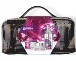 Gerovital GiFTSET - Geschenkset cadeautje : Micellair water 150ml, Hydraterende Liftcrème dagcreme voor vrouwen 50ml + Regenererende Liftcrème nachtcreme voor vrouwen 50ml - gratis cosmeticatasje - giftset