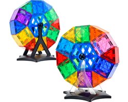 foto van Magna Minds - Ferris wheel - Magnetic Tiles - Magnetisch Speelgoed - Constructie speelgoed - Magnetische tegels - Montessori speelgoed - Magnetic toys - Magnetische bouwstenen - Speelgoed Kinderen