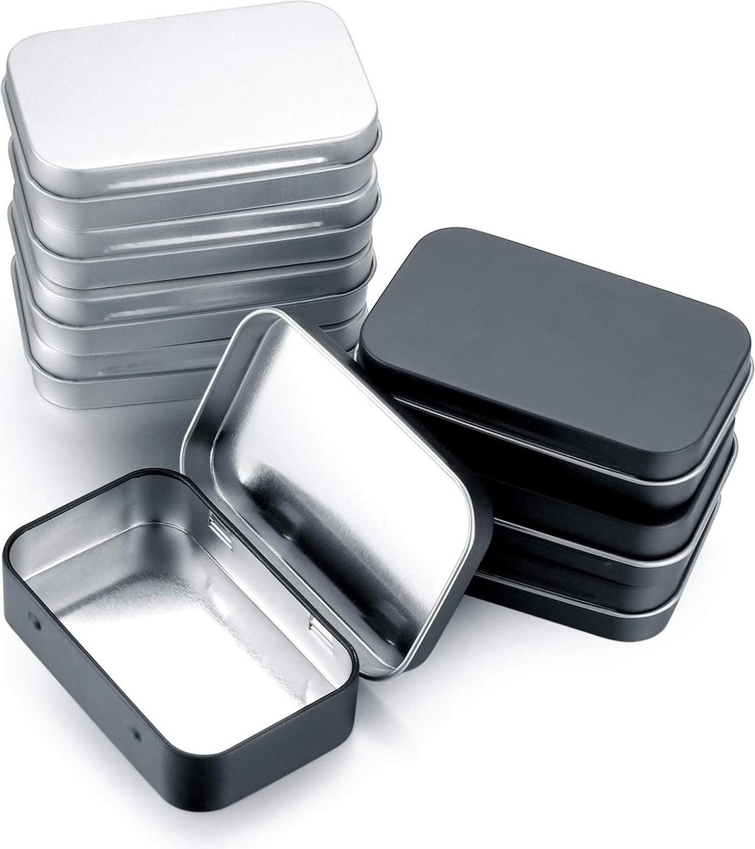 4 stuks aluminium ijzeren doos uit één stuk, rechthoekige blikken doos uit één stuk, metalen rechthoekige opslagdoos, huishoudelijke aluminium opslagdoos voor kleine objecten, ijzeren doos, geschikt 4 stuks aluminium ijzeren doos uit één stuk, rechthoekige blikken doos uit één stuk, metalen rechthoekige opslagdoos, huishoudelijke aluminium opslagdoos voor kleine objecten, ijzeren doos, geschikt