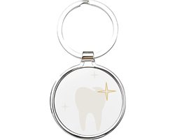 Akyol - Tandarts Sleutelhanger - tandarts - De beste tandarts - Tandartsen - dentist - arts - tanden - tand - specialist in tandheelkunde - tandartsassistente - mondhygiënist - tandartspraktijk - 4 x 7,5 CM