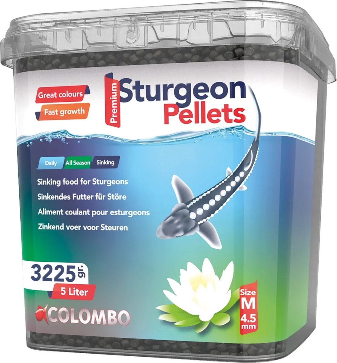 Steurvoer 5l Medium