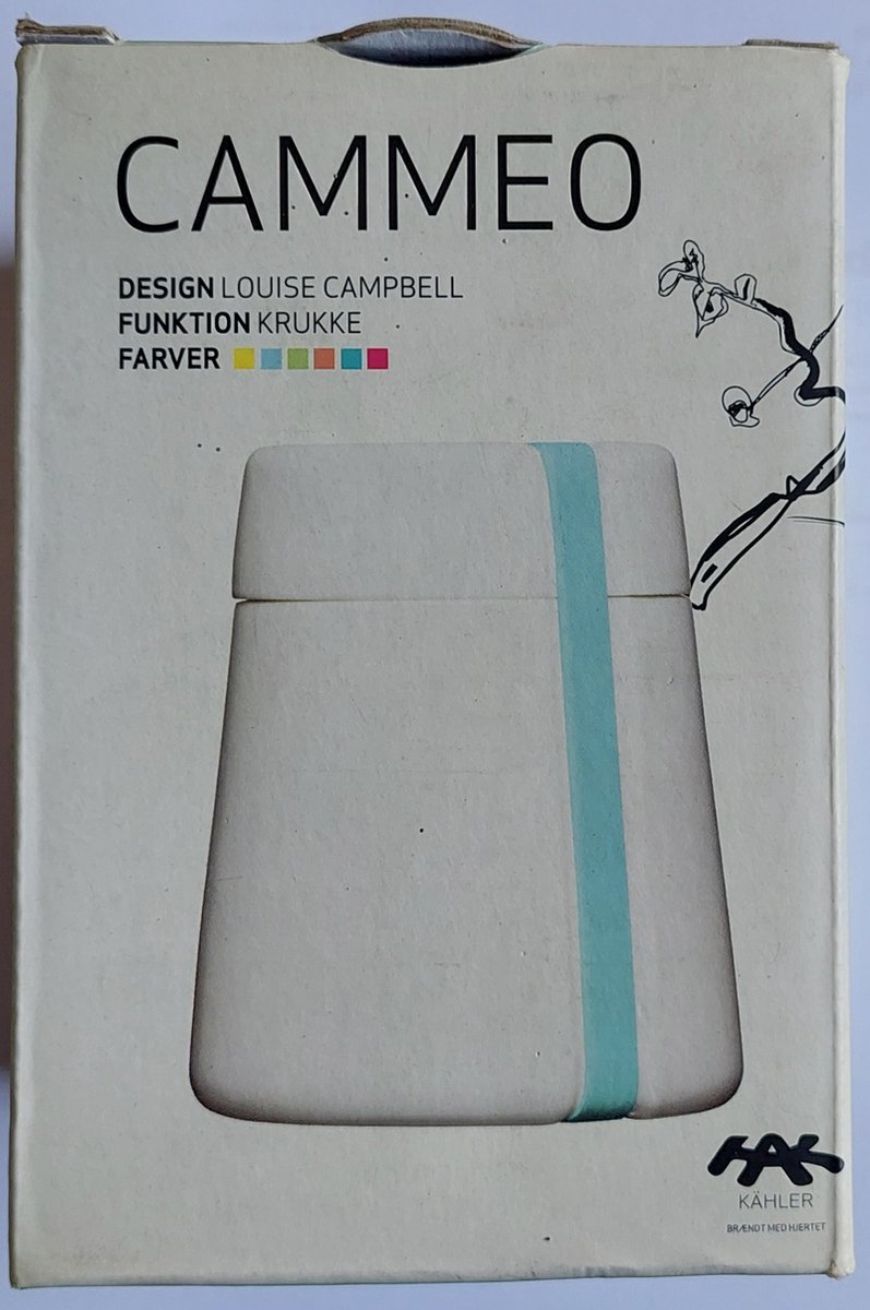 Kahler Cammeo Jars voorraad Pot keramiek