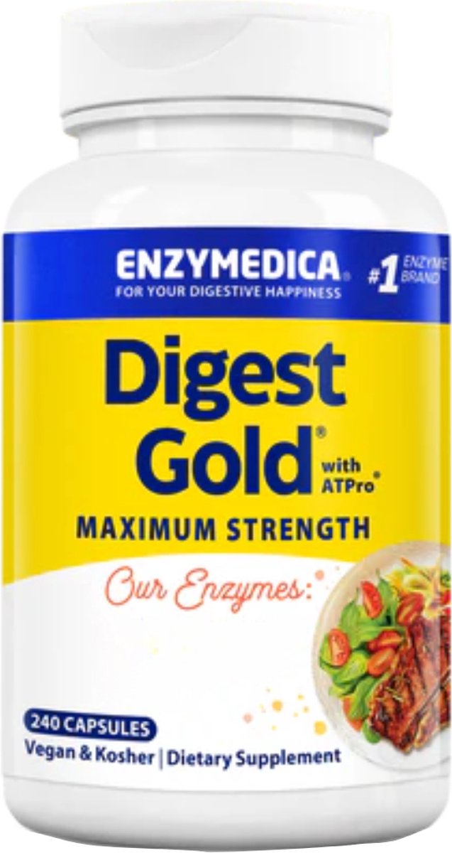 Goedkoopste Enzymedica - Digest Gold met ATPro - 240 capsules