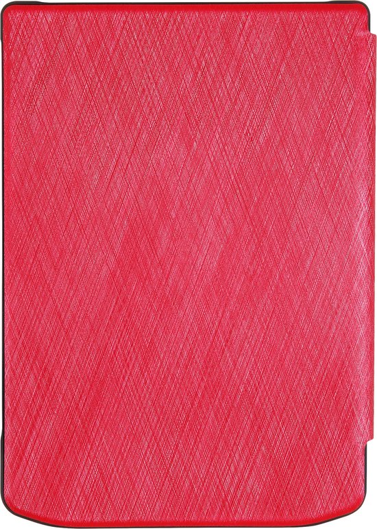 PocketBook Verse Mist Grey + Rood PocketBook hoesje van PocketBook — afbeelding 4