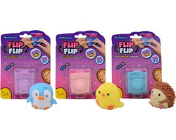 Johntoy Flip & Change dieren (3 assorti).
