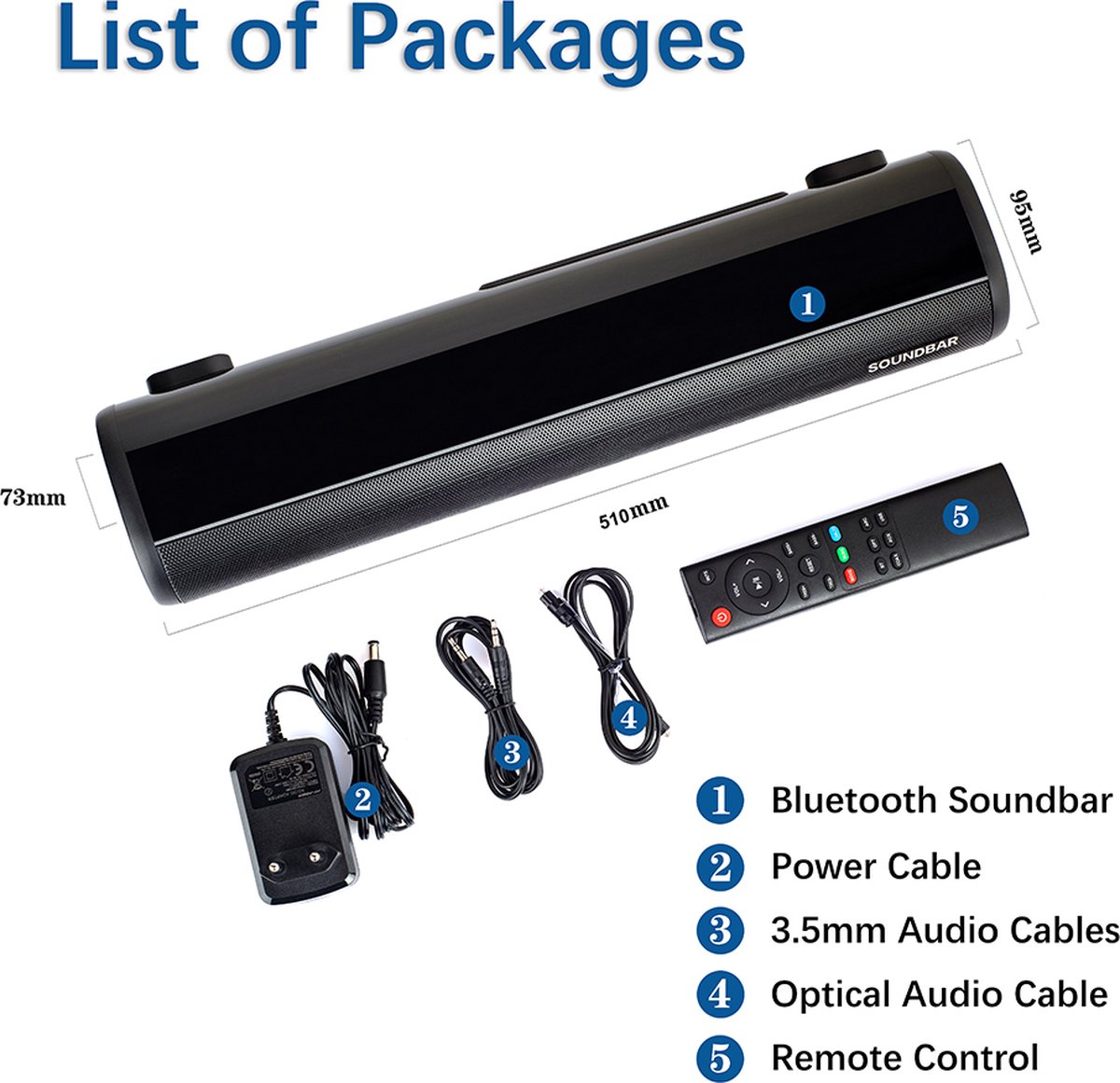 Barres De Son Pour Téléviseur | Volume Automatique Augmenté