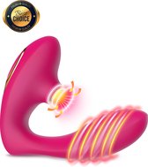 Vibrateurs pour femmes Point G et clitoris 2 en 1 gode vibrateur à pression atmosphérique ♥ - Sex Toys Couples - Stimulateur de clitoris