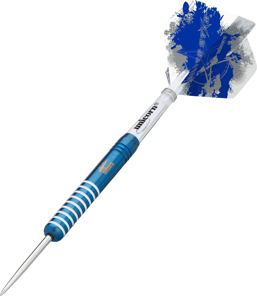 Unicorn Gary Anderson Silver Star 80% - Dartpijlen 23 Gram