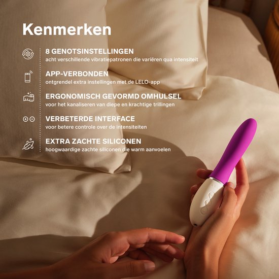 LELO LIV 3 Vibromasseur point G contrl par application pour femme avec 8  rglages de... | bol