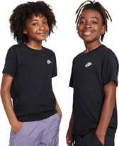 Nike Futura Lbr T-shirt Met Korte Mouwen Zwart 7-8 Years Kinderen