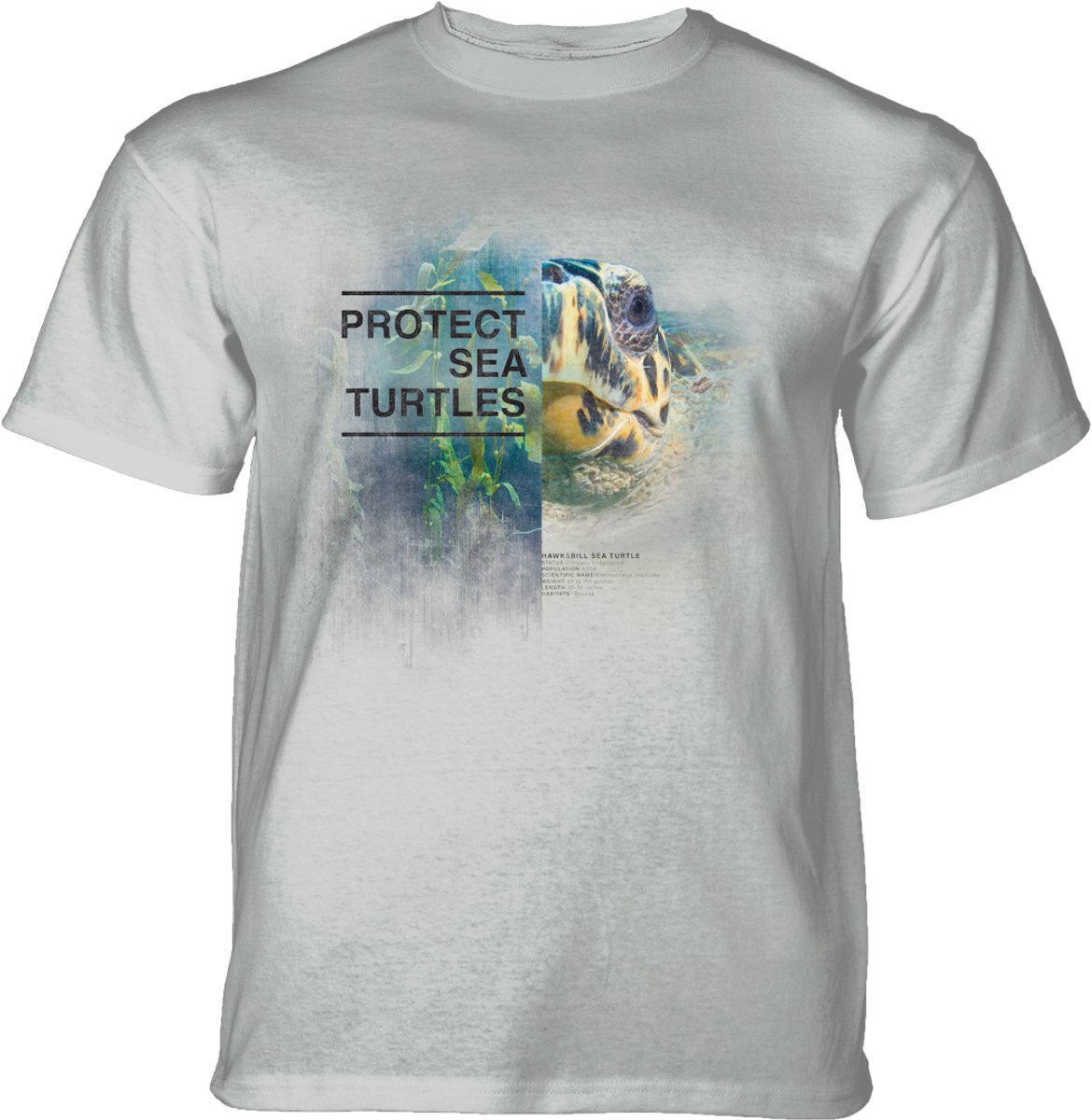 T-shirt Protect Turtle Grey S