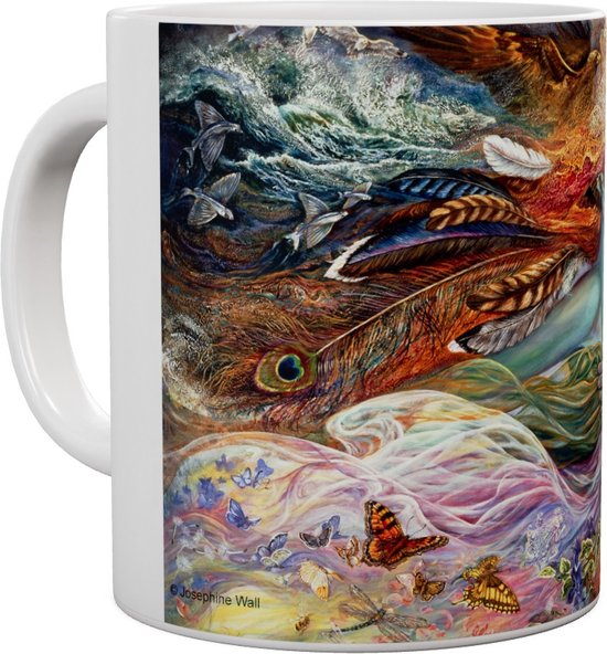 Josephine Wall Fantasy Art - Spirit Of Flight - Mug 440 ml