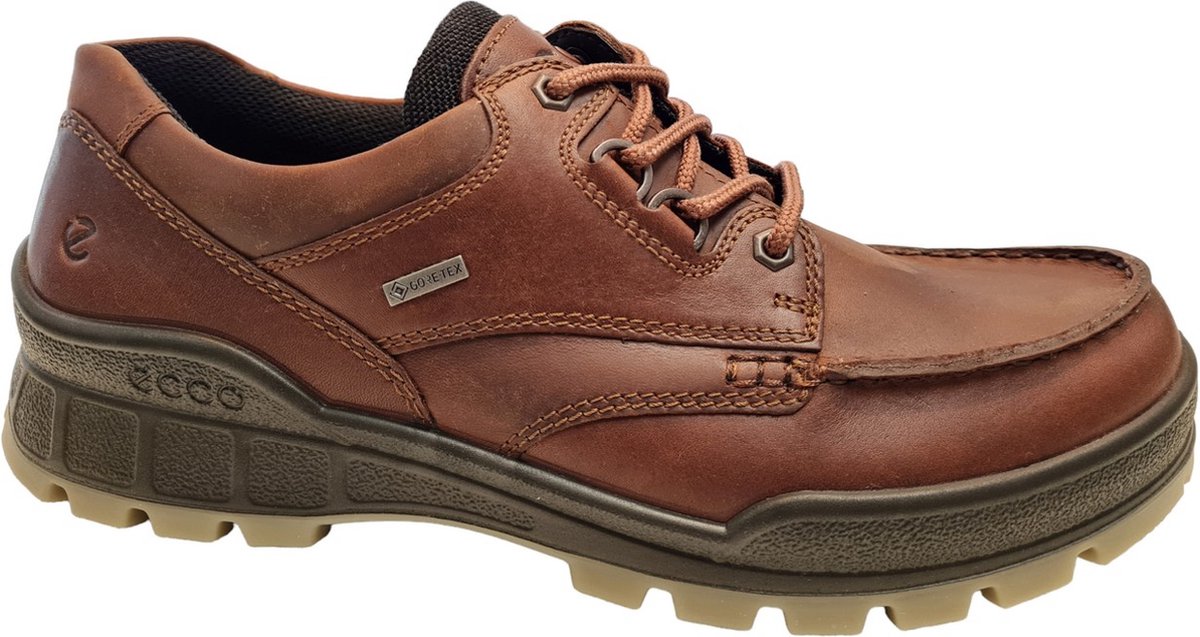 Ecco 831714 52600 Track Heren Veterschoenen - Bruin - 40