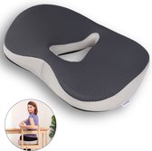 Oreiller En Forme De Beignet, Coussin De Coccyx En Forme De Beignet En Ponge Pour Les Douleurs Post Partum