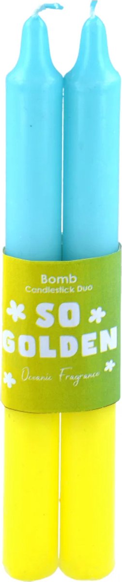 So Golden Two Tone Candle