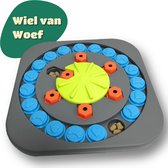 Mister Mill Puzzle Dog - Jeu de réflexion pour chien - Niveau 3 - Roue de Woof - Chien interactif - Jouet interactif pour chat - 35 x 35 CM
