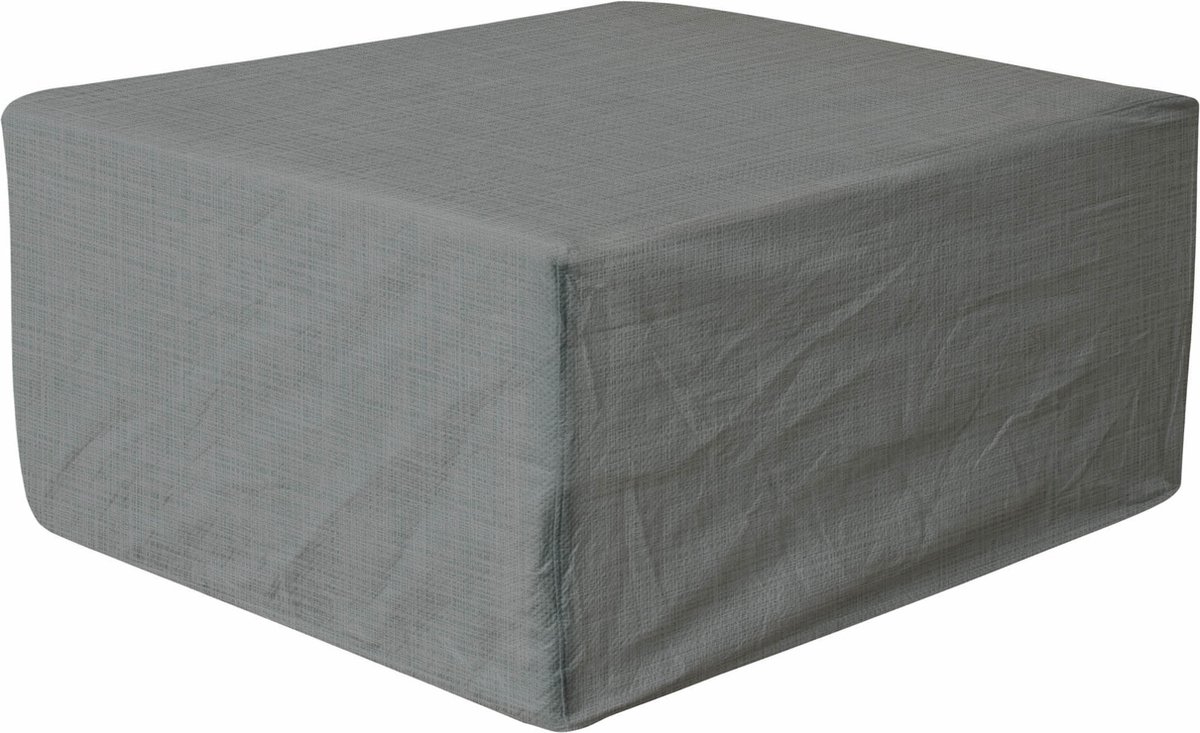 Eurotrail Waterdichte Beschermhoes Voetenbank/Salontafel, Cantonic 110x70x50 cm, Grijs Taupe