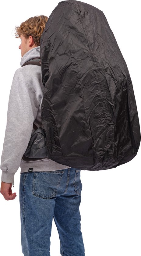 Rugzak Regenhoes (20-100L) (Zwart/Black, 2XL