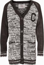Creamie - vest - gebreid - lang model - Maat 116