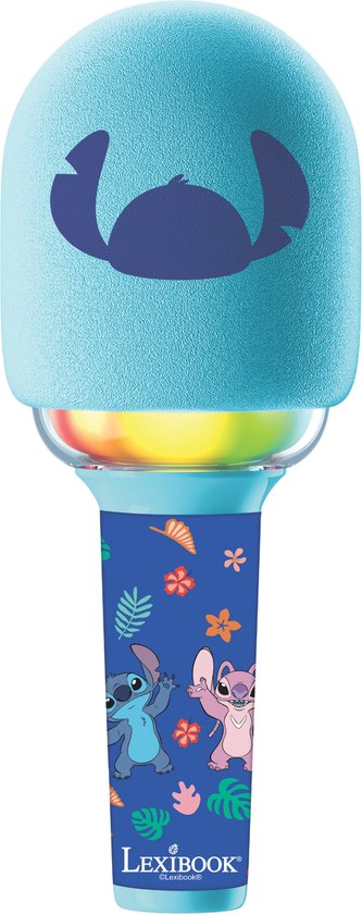 Lexibook MIC280D Disney Stitch-microfoon om mee te zingen