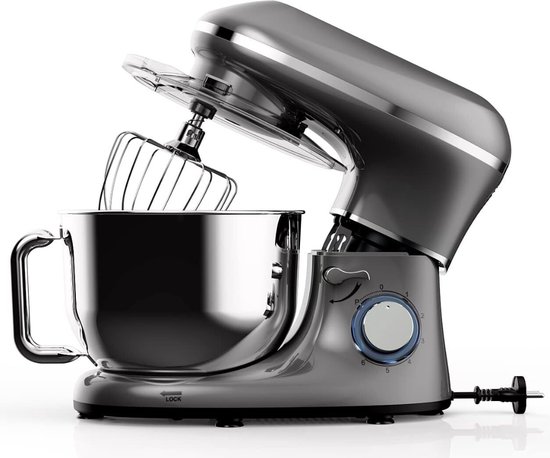Steel Mixer - Linea Tegno - Professionele Keukenmixer met 6.5L
