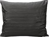 Zelesta Groovebed Kussenslopen Anthracite - Kussenslopen 60 x 70 set van 2
