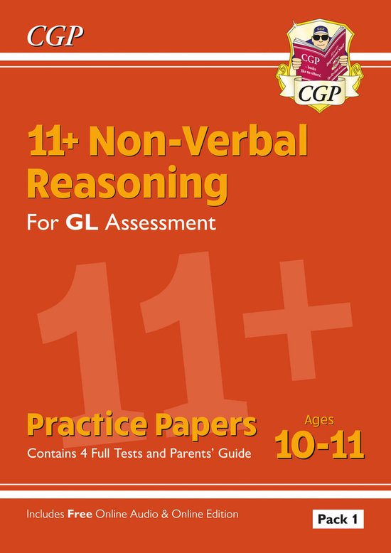 11+ GL Non-Verbal Reasoning Practice Papers: Ages 10-11 Pack ... - cover
