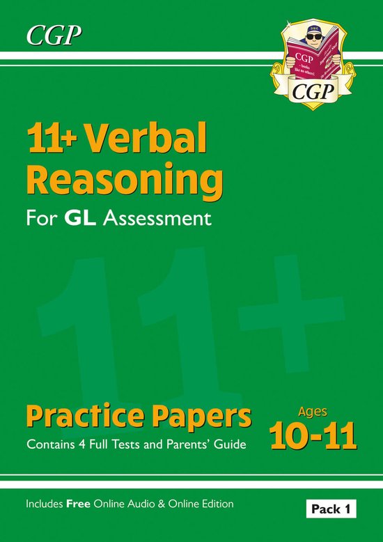 11+ GL Verbal Reasoning Practice Papers: Ages 10-11 - Pack 1 ... - cover