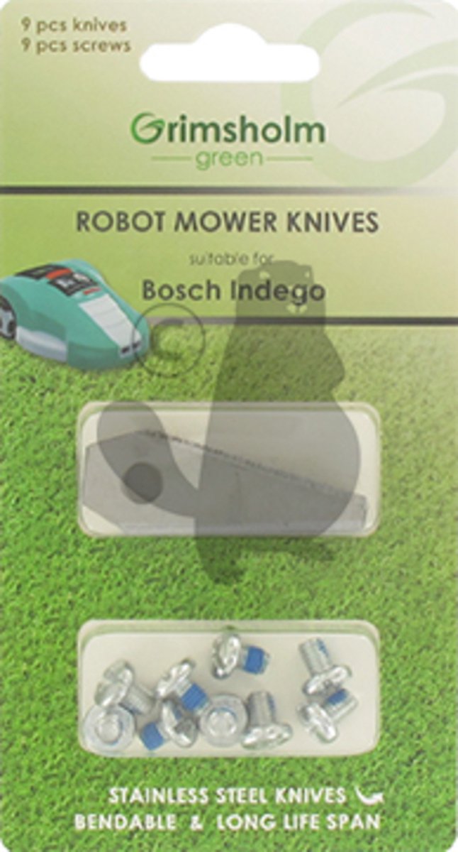 JARDIN PRATIC 9 mesjes 1108592 voor robots in blisterverpakkingen