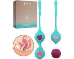 Bekkenbodemtrainer voor vrouw - Vaginale balletjes - Geisha ballen - Kegel Balls met 6 verschillende gewichten