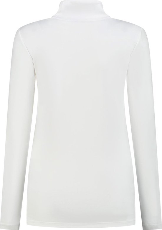 KOU Sportswear Thermo Shirt Femme Manches Longues - Je T'aime Kou - Wit - Taille L