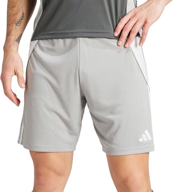 adidas Performance Tiro 24 Short - Heren - Grijs- M
