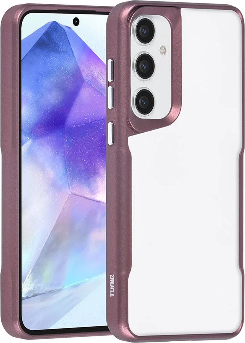 Combat-X Hoesje Geschikt voor: Samsung Galaxy A55 - Backcover - Rood